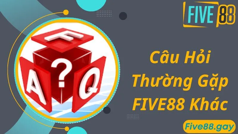 Những câu hỏi thường gặp liên quan về dịch vụ FIVE88