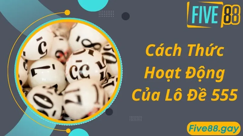 Cách thức hoạt động của nhà cái lô đề 555 